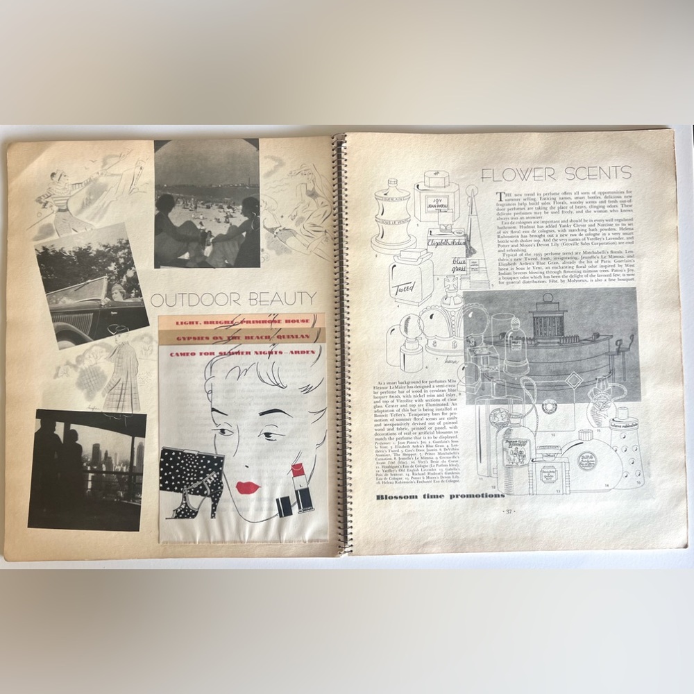 Dessie Barr 1933 Fashions Art Vol 1 No 4, Spiral Bound, Extremely RARE - Picture 15 of 16